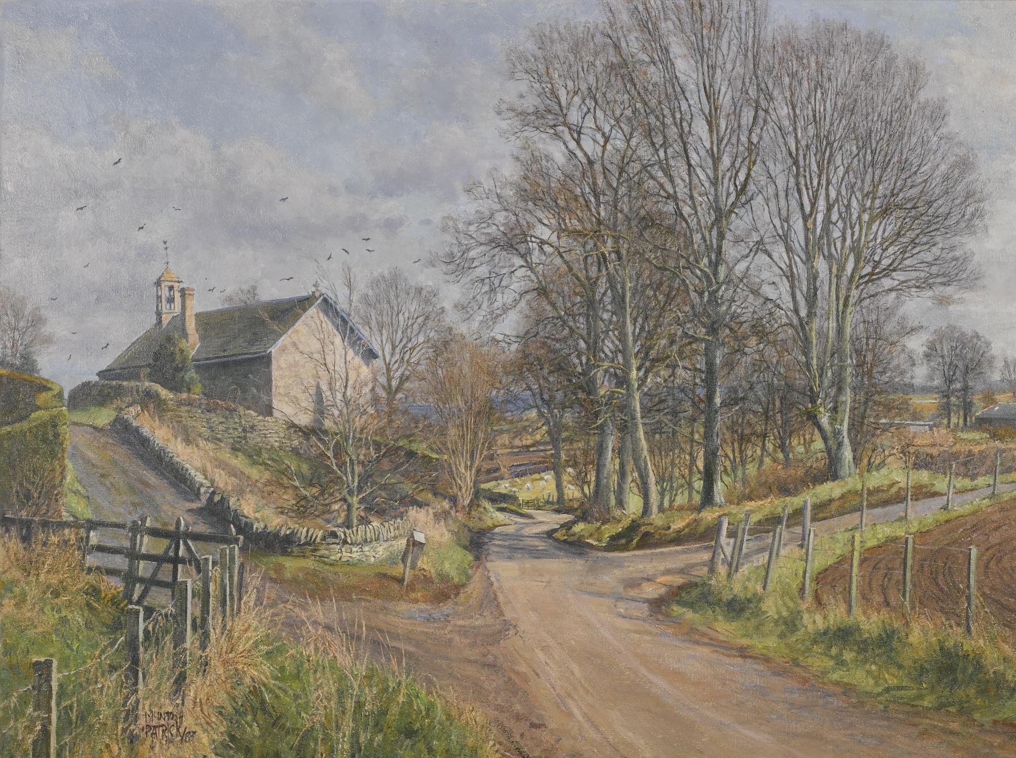 James McIntosh Patrick, R.S.A. - Lundie Brae, Angus