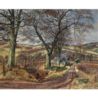 James Mcintosh Patrick, R.S.A. - Wellbank, Rossie Priory