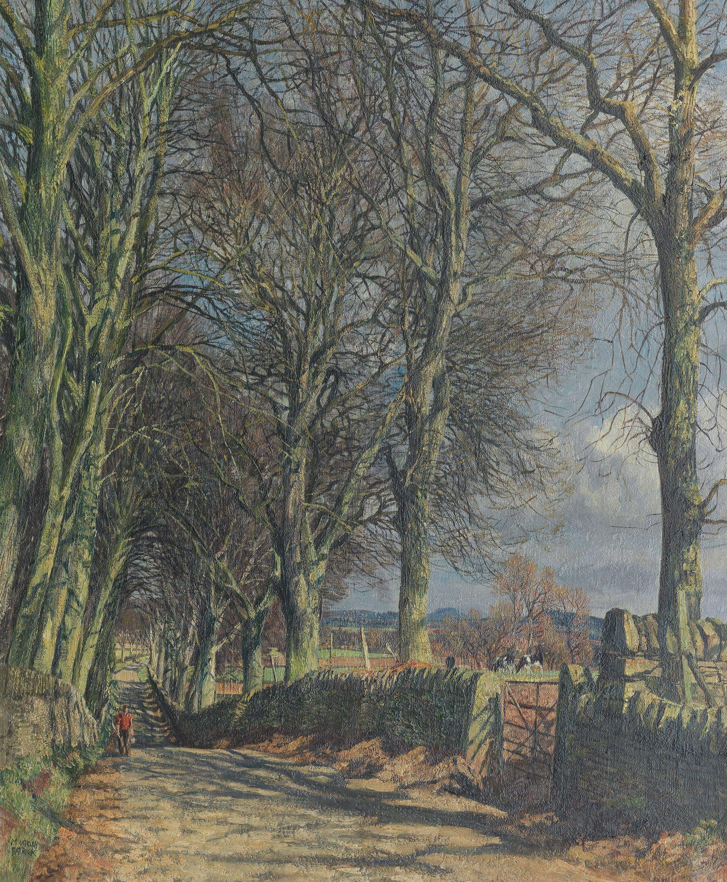 James McIntosh Patrick RSA ROI ARE LLD - Arching Boughs, Flocklones, 1955