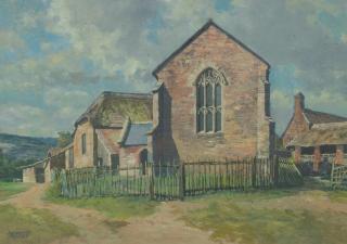 James McIntosh Patrick RSA ROI ARE LLD - \'Somerset, near Selworthy, 1946\'