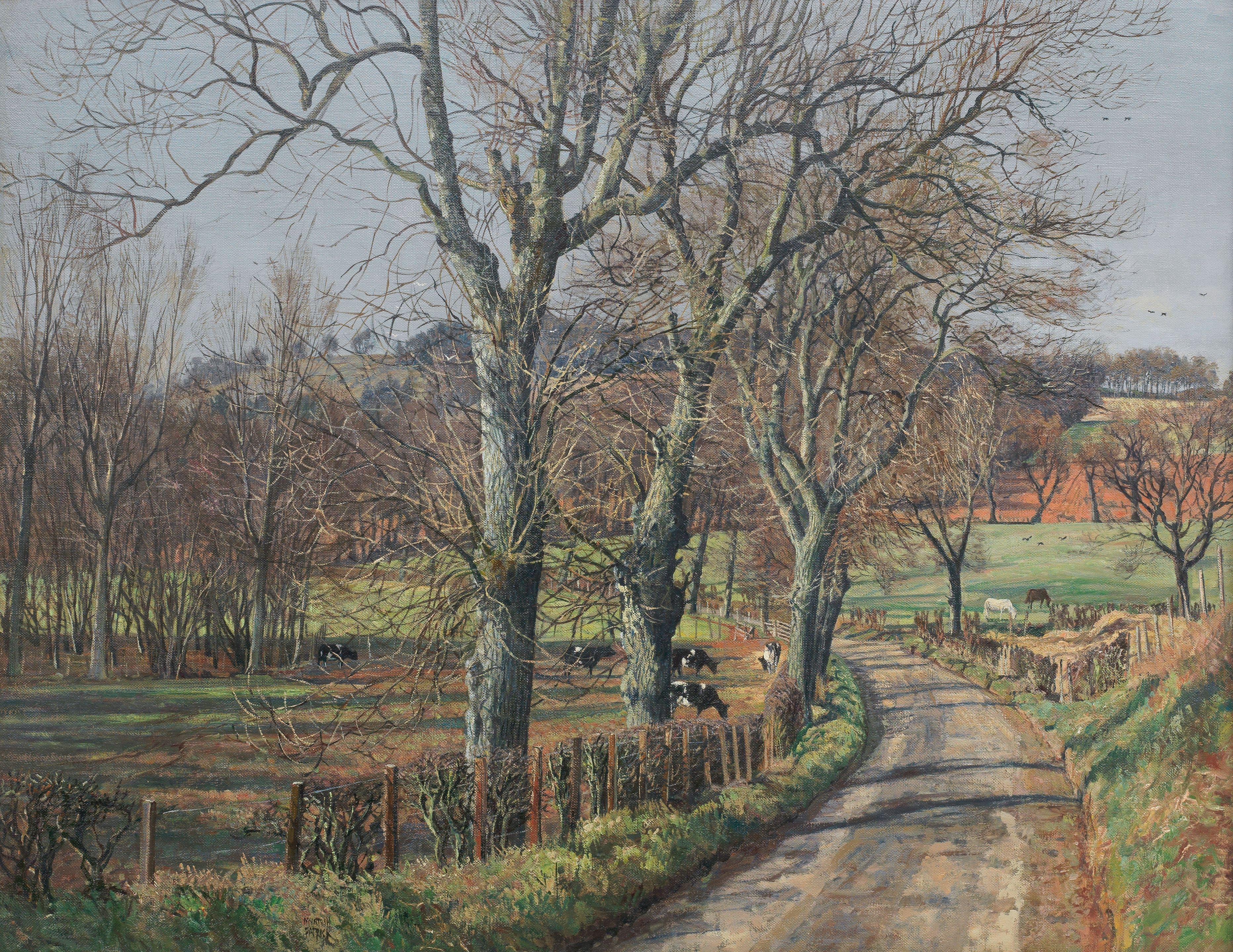 James McIntosh Patrick RSA ROI ARE LLD - Springtime in Perthshire