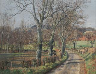James McIntosh Patrick RSA ROI ARE LLD - Springtime in Perthshire