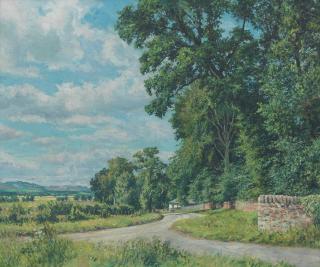 James Mcintosh Patrick RSA ROI ARE LLD - \'Trees, Rossie Priory\'