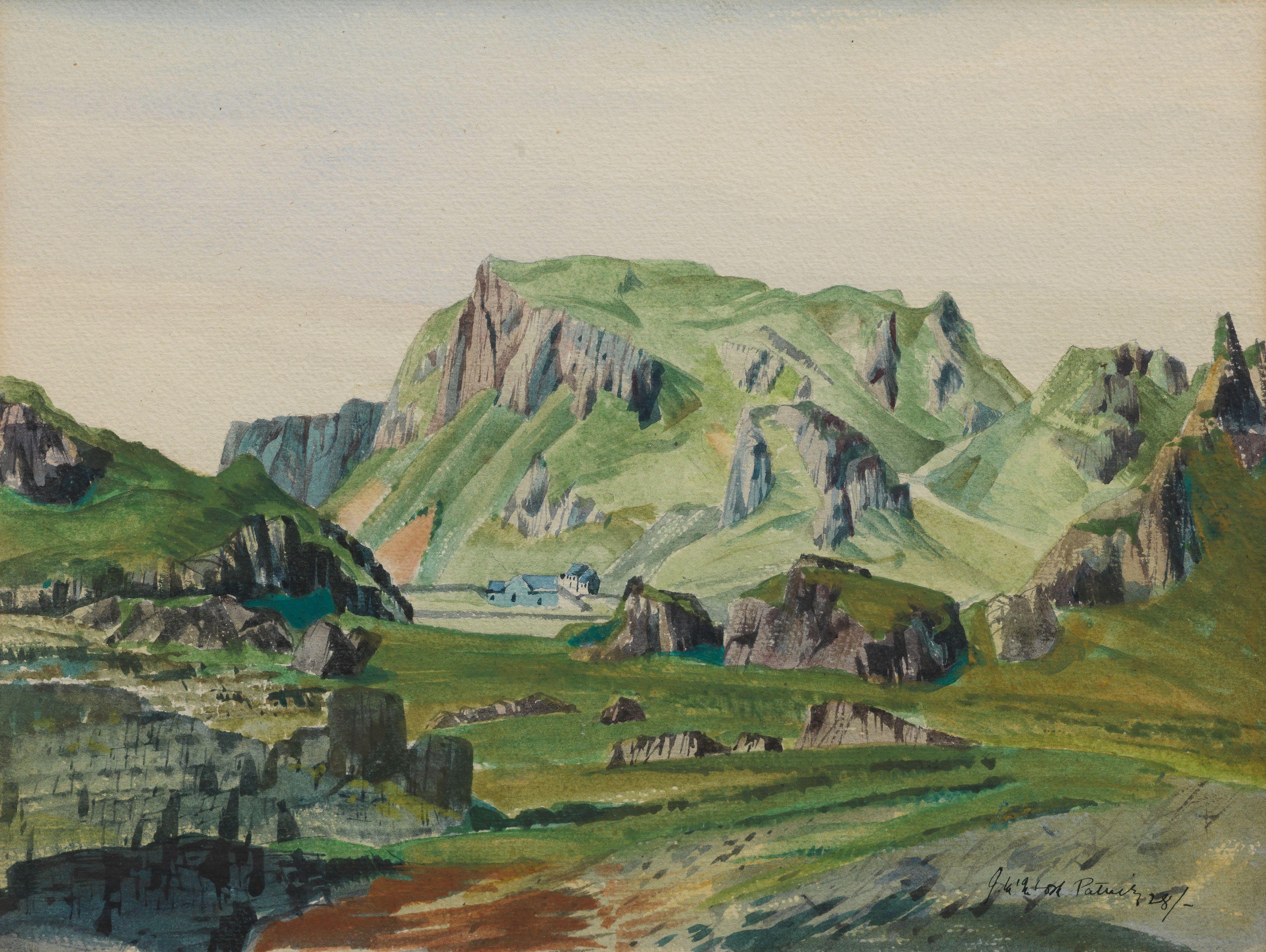 James McIntosh Patrick RSA ROI ARE LLD - View on Easdale Island