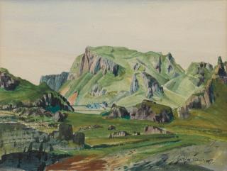 James McIntosh Patrick RSA ROI ARE LLD - View on Easdale Island