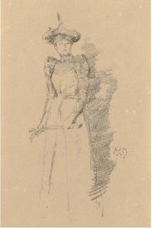 James McNeil Whistler - Gants de suède (Spink, Stratis & Tedeschi 35)