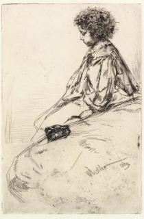 James Mcneill Whistler - Bibi Lalouette (K. 51)