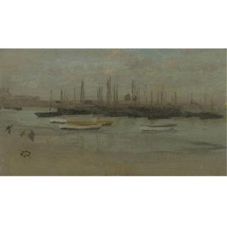 James McNeill Whistler - Blue And Opal: Herring Fleet