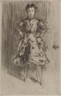 James Mcneill Whistler - Elinor Leyland (Kennedy 109)