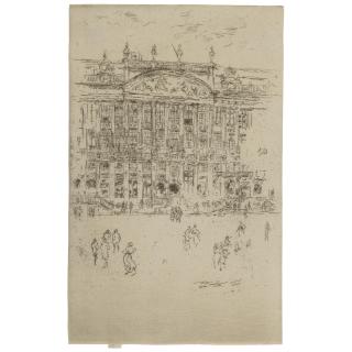 James Mcneill Whistler - Grand Place, Brussels (K. 362)