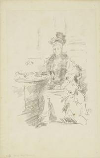 James McNeill Whistler - La Jolie New Yorkaise (Spink/Stratis/Tedeschi 99)