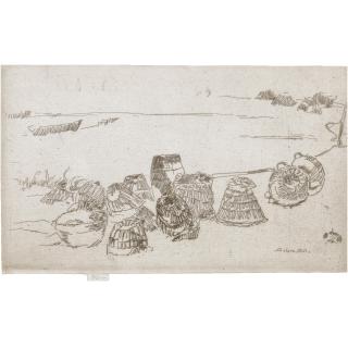 James McNeill Whistler - Lobster-Pots (Kennedy 235)