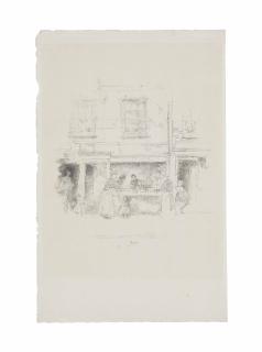 James McNeill Whistler - Maunders Fish Shop, Chelsea (Levy 42; Spink, Stratis & Tedeschi 37; Way 28)