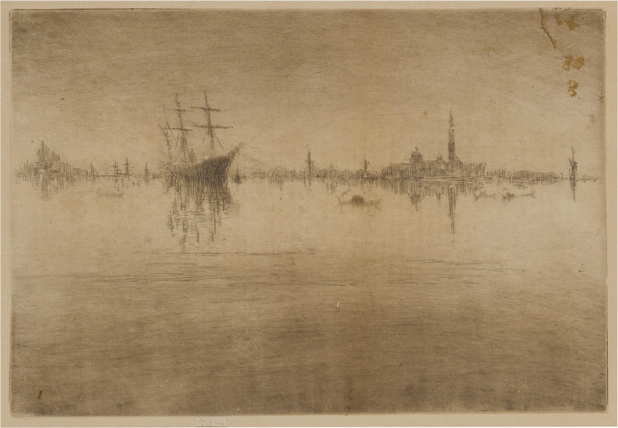 James McNeill Whistler - Nocturne (Kennedy 184; Glasgow 222)