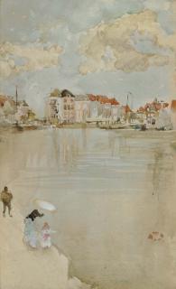 James Mcneill Whistler - Note in Rose and Silver--Dordrecht