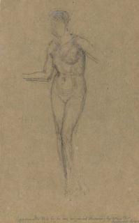 James Mcneill Whistler - Nude Standing