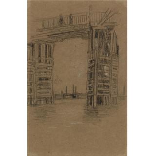 James Mcneill Whistler - Study For The Tall Bridge
