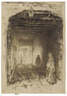 James McNeill Whistler - The Beggars (Kennedy 194)