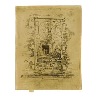 James Mcneill Whistler - The Garden (Kennedy 210; Glasgow 194)