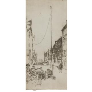 James McNeill Whistler - The Mast (K. 195)
