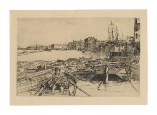 James Mcneill Whistler - The Pool (Kennedy 43; Glasgow 49)