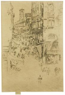 James Mcneill Whistler - The Rialto (K. 211)