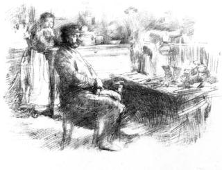 James Mcneill Whistler - The Shoemaker (W. 151; L. 129; S./S./T. 169)