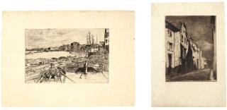 James Mcneill Whistler - Two Prints By The Artist