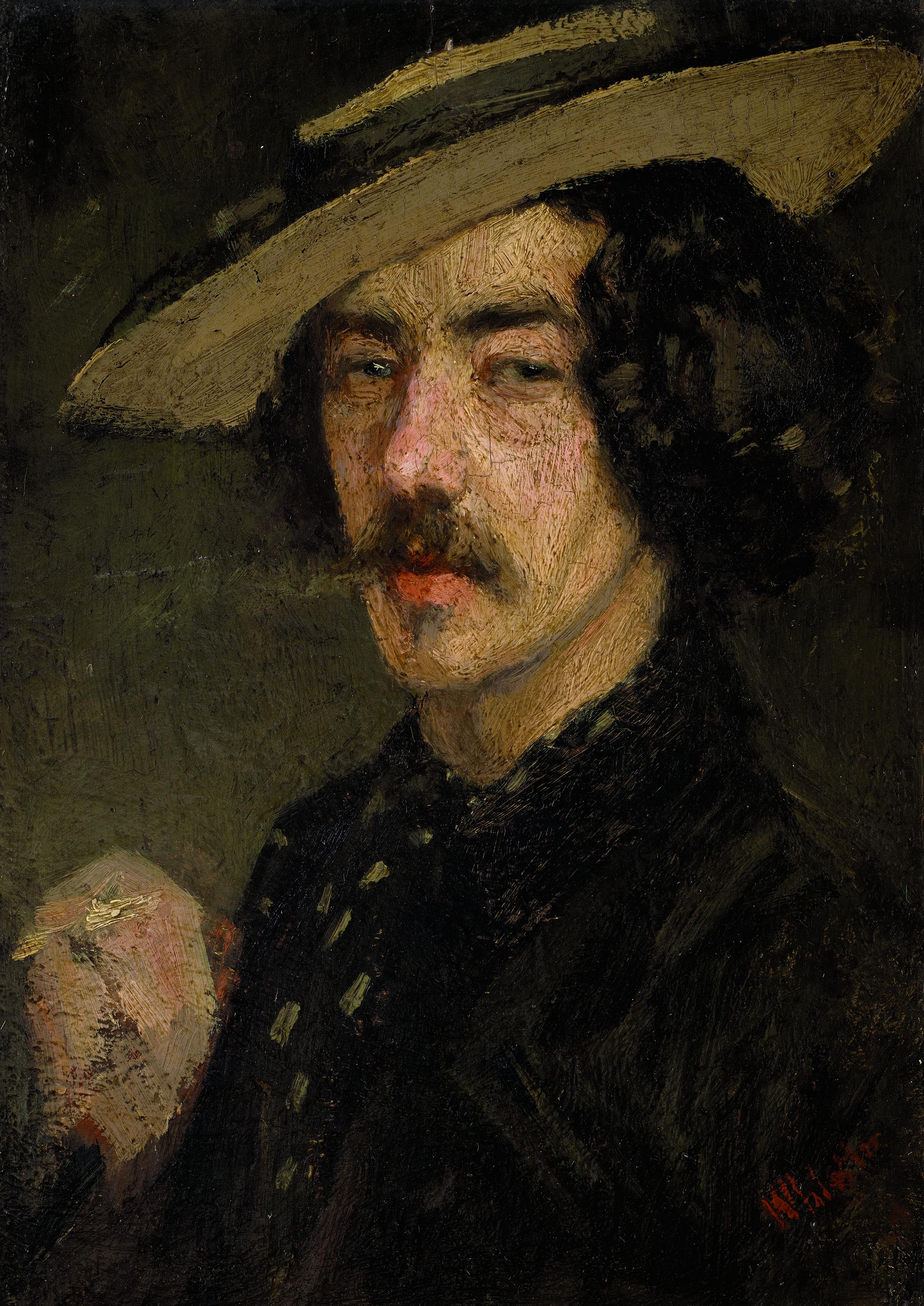 James Mcneill Whistler - Whistler Smoking
