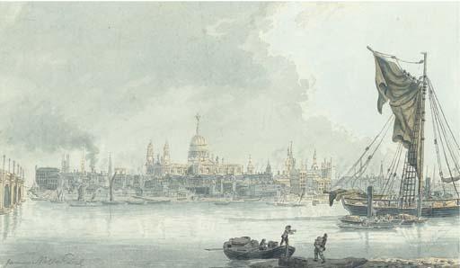 James Miller - View Of The Thames With St Paul\'S In The Distance, London
