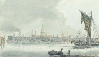 James Miller - View Of The Thames With St Paul\'S In The Distance, London