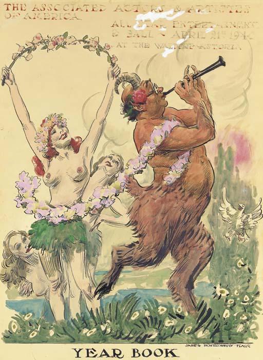 James Montgomery Flagg - Bacchanalia