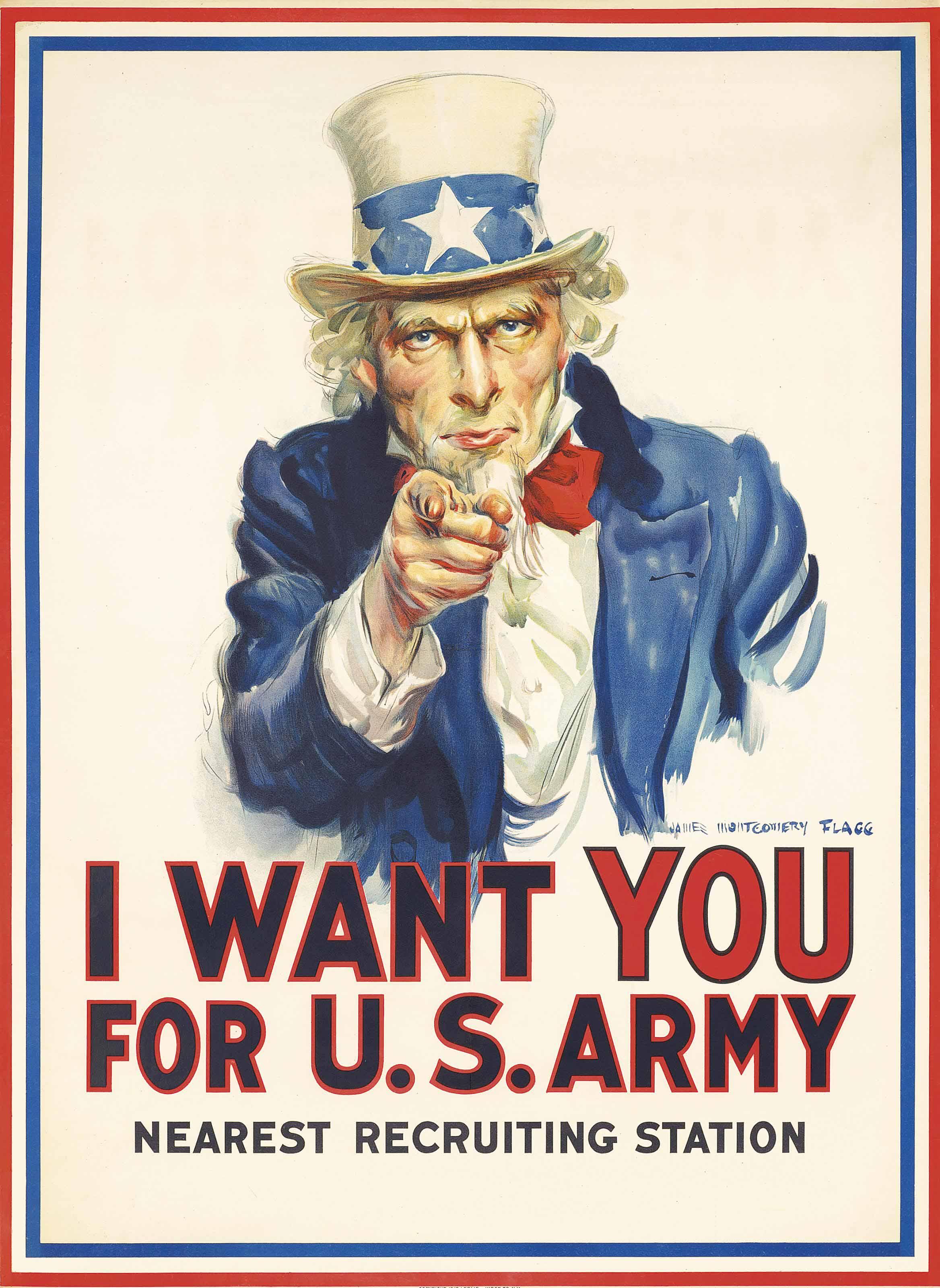 James Montgomery Flagg - I Want You For U.S. Army