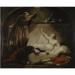 James Northcote R.A. - Friar Lawrence At Capulet\'S Tomb; Romeo And Juliet, Act V, Scene 3