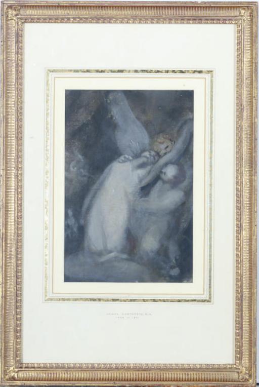 James Northcote - A Dying Woman Being Received By Angels