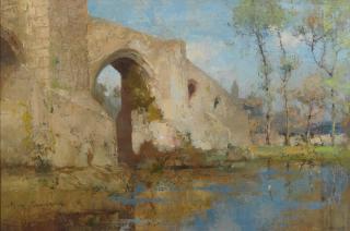 James Paterson, P.R.S.W., R.S.A. - The Gate To The Highlands