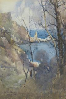 James Paterson PRSW RSA RWS - Anstys Cove