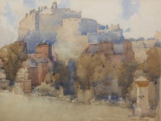 James Paterson PRSW RSA RWS - Edinburgh Castle
