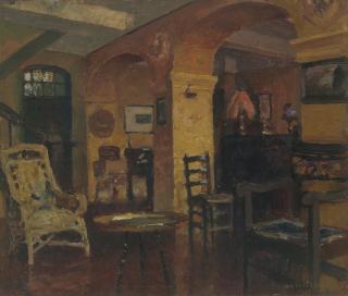 James Paterson PRSW RSA RWS - La Cagnard