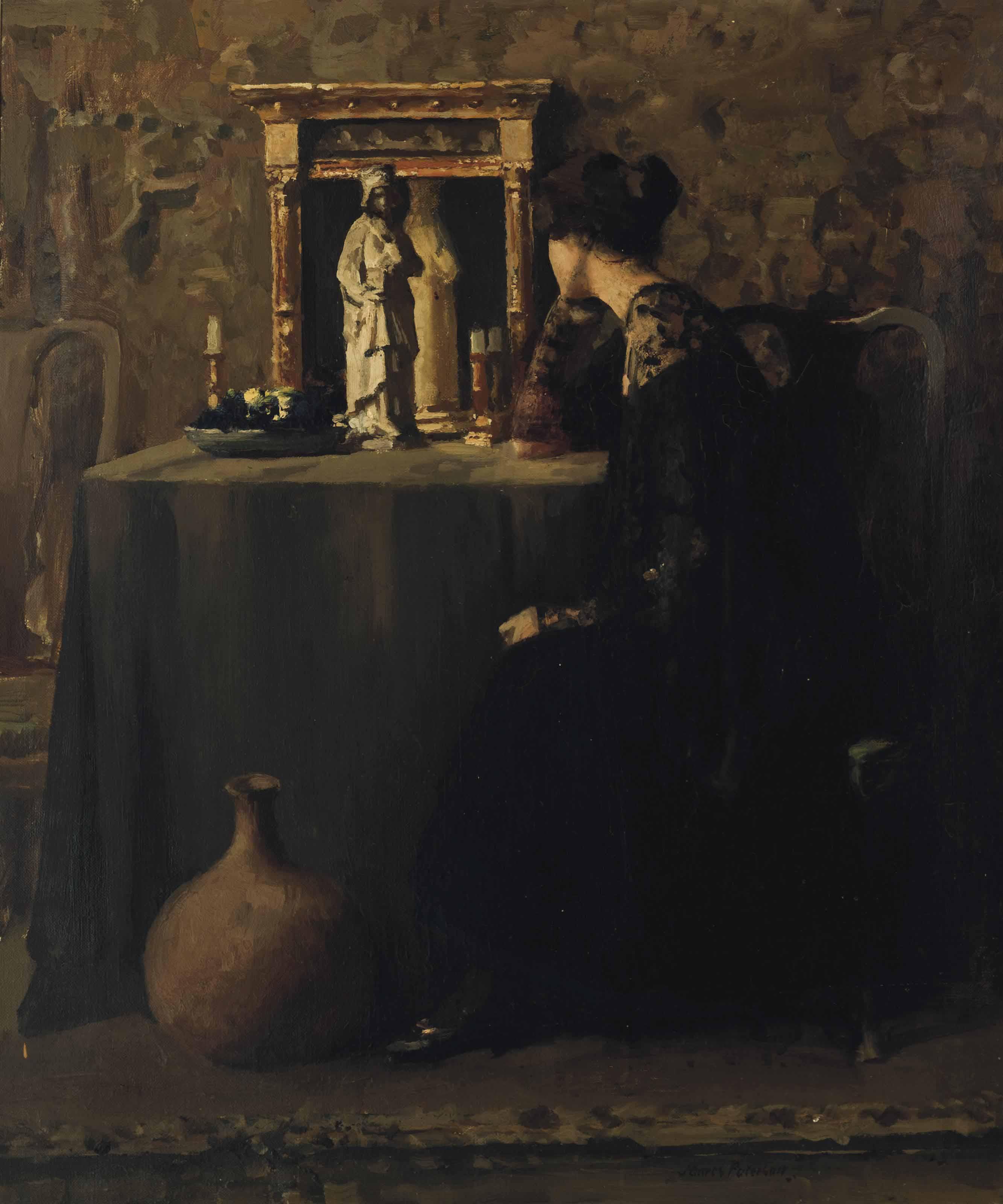 James Paterson, R.S.A., P.R.S.W., R.W.S. - Reverie