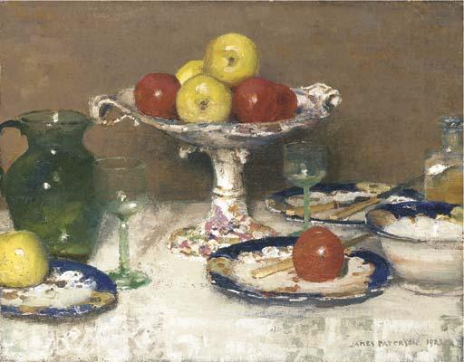 James Paterson, R.S.A., P.R.S.W., R.W.S. - The Green Jug