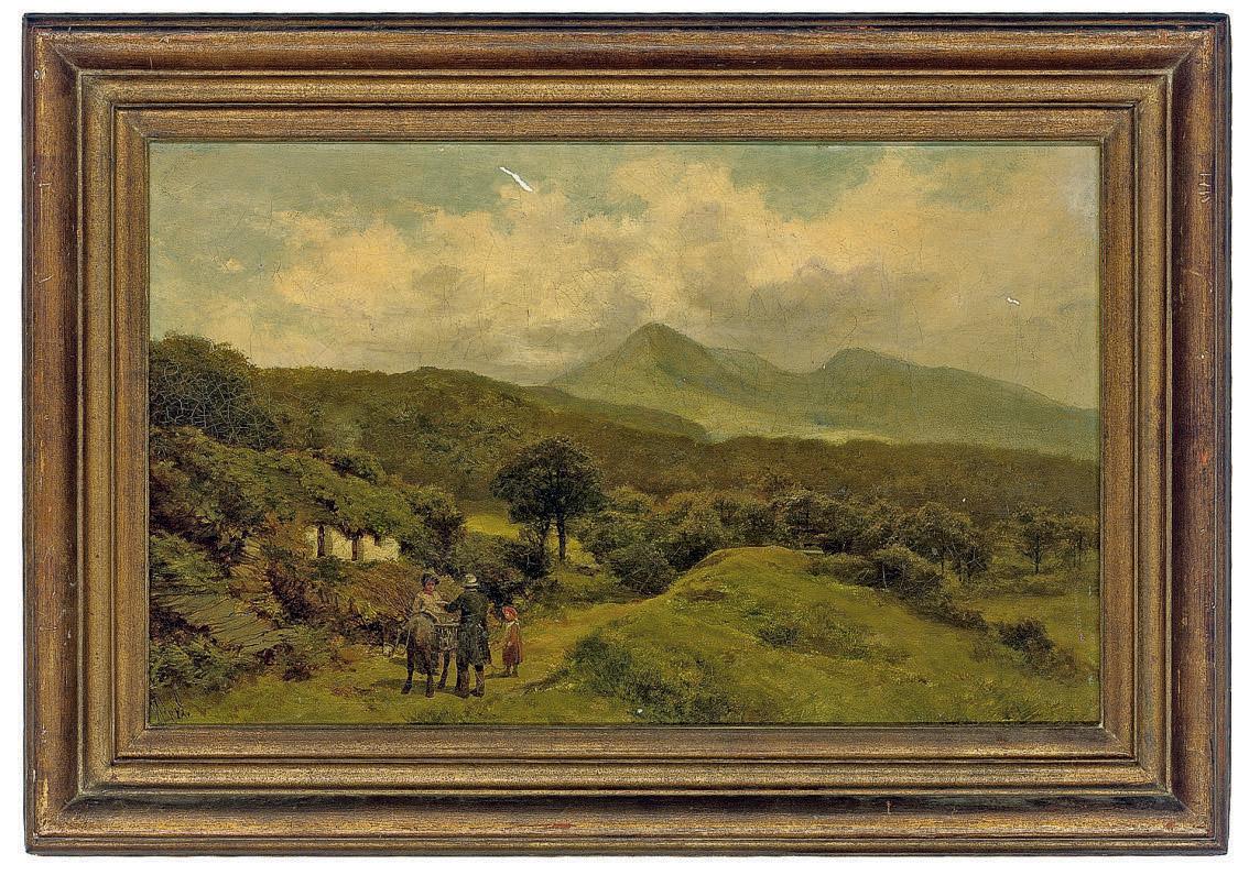 James Peel, R.B.A. - Near Aberglaslyn, Beddgelert