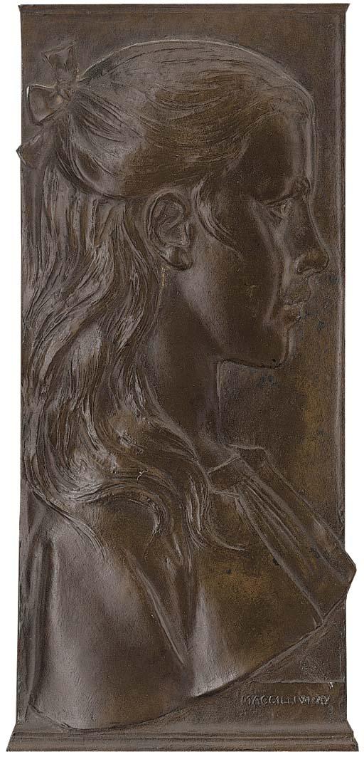 James Pittendrigh Macgillivray, R.S.A. - Portrait of A Girl