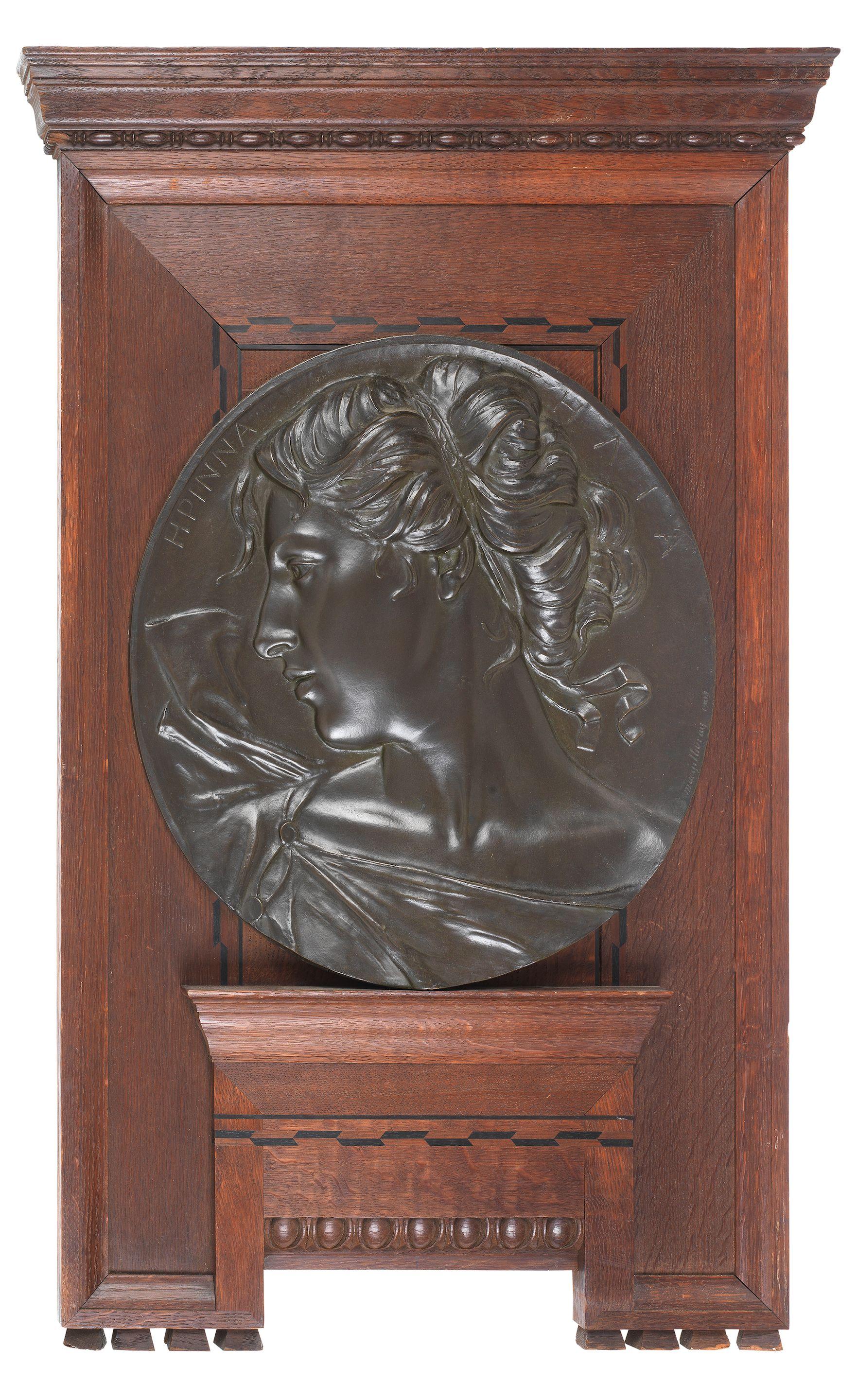 James Pittendrigh MacGillivray - Bust length portrait of a lady
