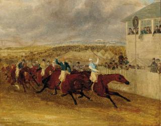 James Pollard - Mr Ridsdale\'S Bloomsbury Beating Mr Craven\'S Deception, The Derby, 1839