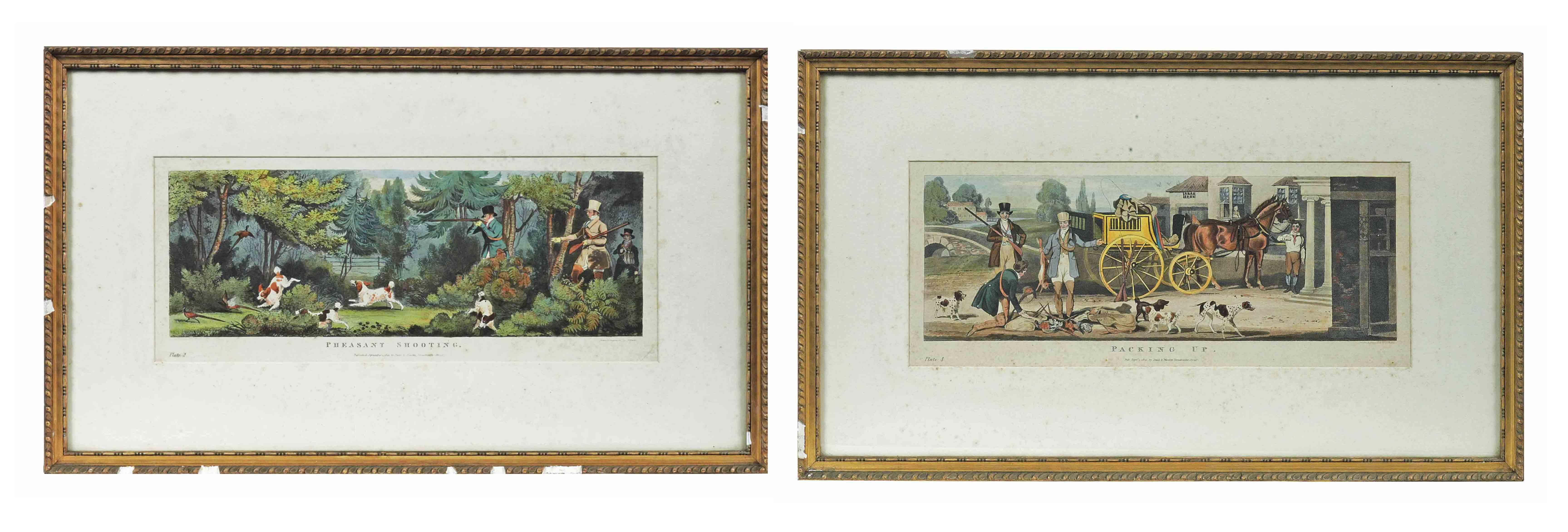 James Pollard - Partridge shooting, Pheasant shooting; Grouse shooting; and Packing up