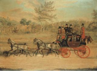 James Pollard - The London To Hastings Royal Mail Coach