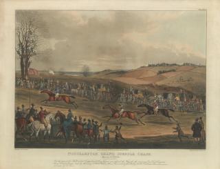 James Pollard - The Northampton Grand Steeplechase, 1833