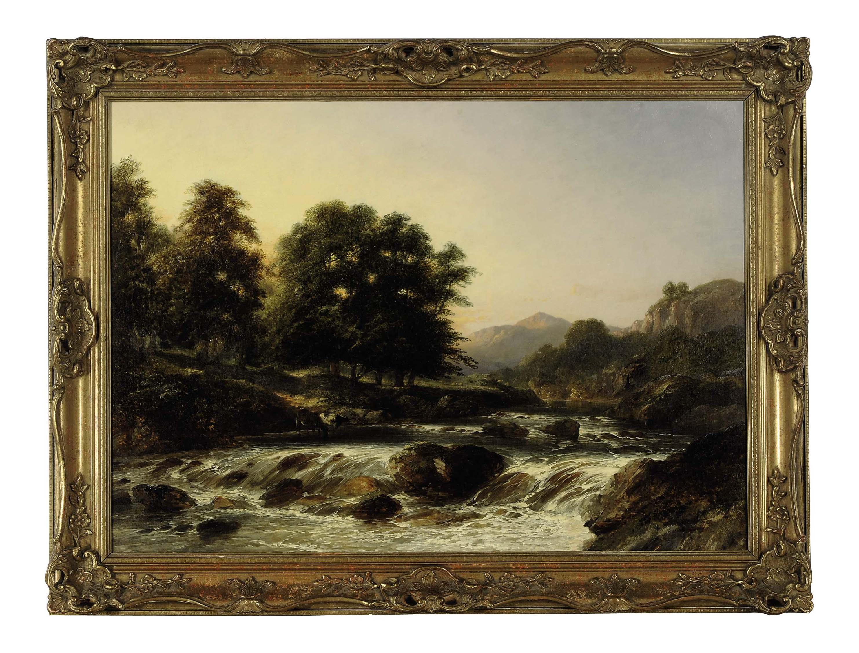 James Poole - On the River Wharfe, Yorkshire