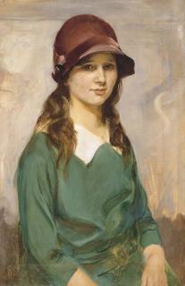 James Quinn - Portrait of a Young Woman
